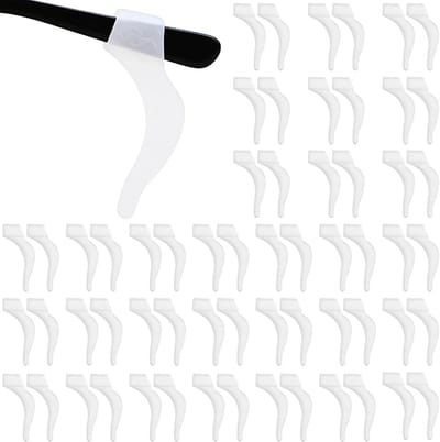 Zachte siliconen brillenhouders met antislip functie - Universele inzetbaarheid voor brillen, zonnebrillen en leesbrillen, 30 paar