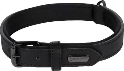 Halsband Binti Zwart - Zwart - 36 - 44 cm x 20 mm