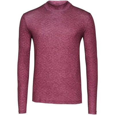 Desoto Trui Faux-Uni Casual Turtleneck Flanel Rood / male