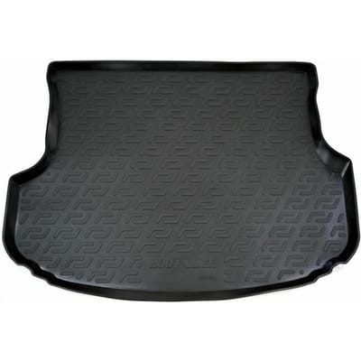 Premium Rubberen Kofferbakmat - J&J AUTOMOTIVE - Kia Sorento 2009-2015 - Zwart - Op Maat Gemaakt - Waterbescherming zwart