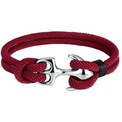 Heren U-vorm Survival Armband Outdoor Kamperen Redding Nood Touw Armband Voor Vrouwen Zwart Roestvrij Staal Sport Gesp 23cm brown