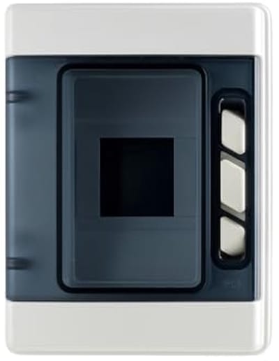 Elekro Verdeelkast voor Binnen en Buiten - IP65, Waterdicht, Robuuste Montage voor 4 Modules