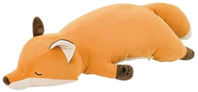 Pluche dier - Knuffel vos - Knuffelen en spelen - Ontworpen in Japan - 70 cm - Vos