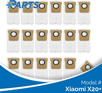 Xiaomi X20+ Stofzakken (18 Stuks, Plus.Parts® alternatief voor BHR6560GL)