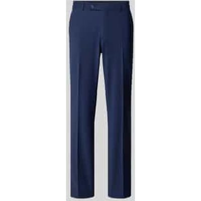 Pantalon met vouw en steekzakken