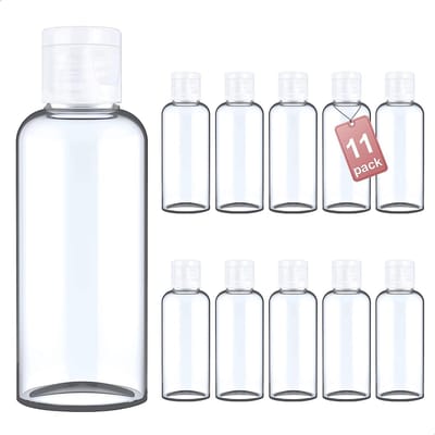 Flip Cap Cosmetische flessen, 16x60 ml, 11x100 ml
