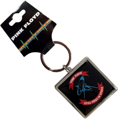 Pink Floyd - First In Space Sleutelhanger - Zwart