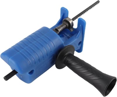 Elektrische Reciprozaag - Handzaag Snel - Doe-het-zelf Projecten - Snel Wissel Systeem - 16x12x7 cm - Blauw