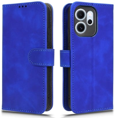 Coverup Hoesje - Geschikt voor OPPO Reno14 F / FS Hoesje - Coverup Book Case - Blauw