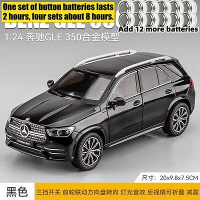 1:24 Mercedes Benz Gle 350 Middelgrote Luxe SUV Legering Diecast Modelauto Hoge Simulatie Miniatuur Vakantiecadeau & Trendy Woondecoratie
