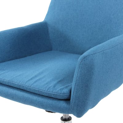 Shake 400 - Thuisgebruik bureaustoel - Blauw - Stof