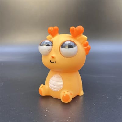Créatif Explosif Yeux Dragon Dinosaure Jouet Décompression Serrer Joie Serrer Yeux Fixes Drôle Libération Animal Jouets Sensoriels