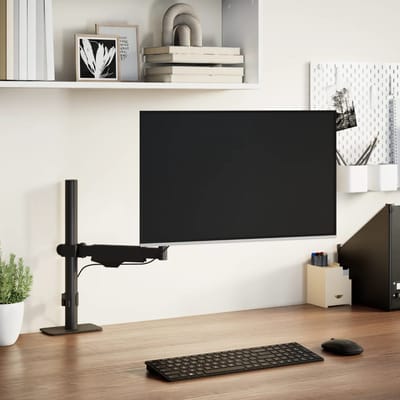 vidaXL - Monitor-armbeugel - 27 - inch - scherm - gasveer - 10 - kg