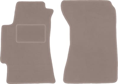 Beige voormatten voor: Subaru Impreza II GD sedan, stationwagen (2000-2007)