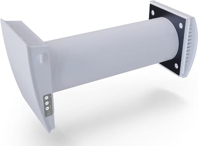 SIKU Sphere Decentrale ventilator 100 COMFORT ;Geen Schimmel meer in huis. Frisse lucht binnen met 92% warmte terugwinning