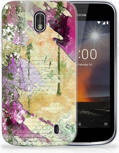 Hoesje maken Nokia 1 Letter Painting