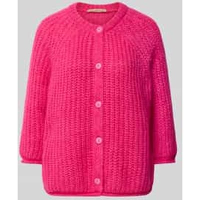 relaxed fit cardigan met mohairgehalte
