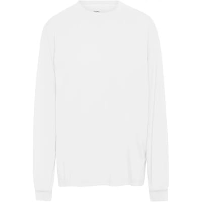 T-shirt met lange mouwen Colorful Standard Organic oversized optical white