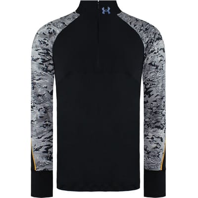 Under Armour Zip Up Zwart/Grijs Heren Qualifier Run 2.0 II Sweaters 1365664 002