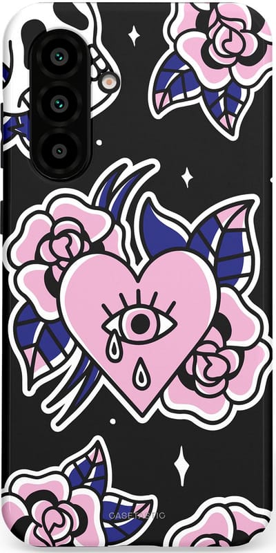 Casetastic Hoesje Geschikt voor Samsung A56 / A36 - Stijlvolle Beschermende Duo-layer Case - Eindeloze passie