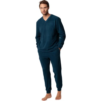 Trainingspak Admas Pyjama broek top lange mouwen Checks Texture
