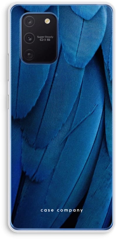 Case Company® - Hoesje geschikt voor Samsung Galaxy Note 10 Lite hoesje - Pauw - Soft Cover Telefoonhoesje - Bescherming aan alle Kanten en Schermrand