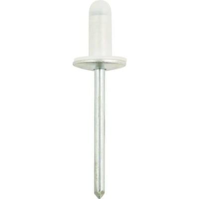 KS Tools 420.5781 Afdichtklinknagel met 12,8 mm flens universeel, verpakking van 50 stuks