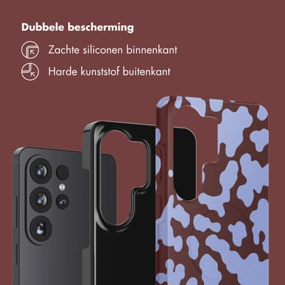 Selencia Hoesje - Geschikt voor Samsung Galaxy S26 Ultra - Backcover - Moo'd Lavender Glow