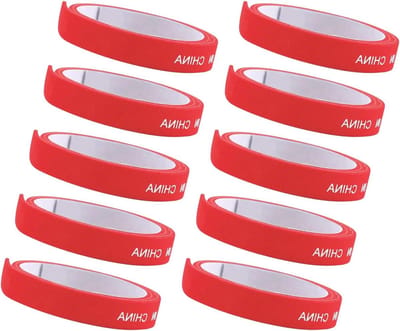 Tafeltennis Randtape - Paddel Bescherming - Sport Spel - Schokbestendig Materiaal - 10 Stuks - Rood