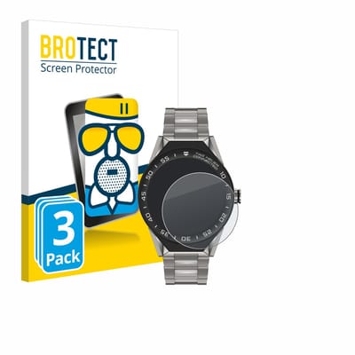 BROTECT - Screenprotector voor TAG Heuer Connected Modular 45 - Folie Beschermfolie Beschermglas matte 3 Stuks