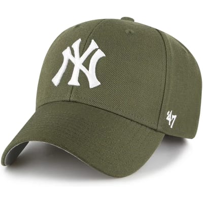 47 Brand MLB New York Yankees MVP Cap B-MVPSP17WBP-SWL, Unisex, Groen, Pet, maat: One size