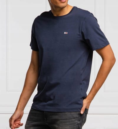 Tommy Jeans | Crew neck T-shirt | Twilight navy - blauw | Regular fit | S