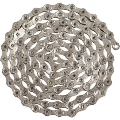 Fietsketting Roestvrij Staal 9-speed Variabele Snelheidsketting met Scharnierende Gesp voor Mountainbike en Racefiets gray