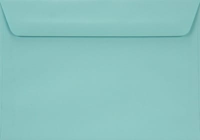 Gladde blauwe enveloppen A6 - 114 x 162 mm - 25 stuks - HK zelfklevend met plakstrip - 90 gram - Burano - Netuno