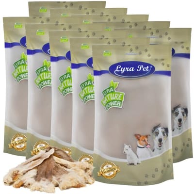 10 kg Lyra Pet® konijnenoren met vacht