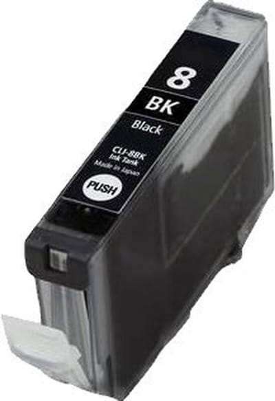 CLI-8 Zwart - Huismerk inktcartridge compatible met Canon PIXMA IP 3300 / Canon PIXMA IP 3500 / Canon PIXMA IP 4200 / Canon PIXMA IP 4300 / Canon PIXMA IP 4500 / Canon PIXMA IP 5200 / Canon PIXMA IP 5200 R / Canon PIXMA IP 5300 / Canon PIXMA IP 6600
