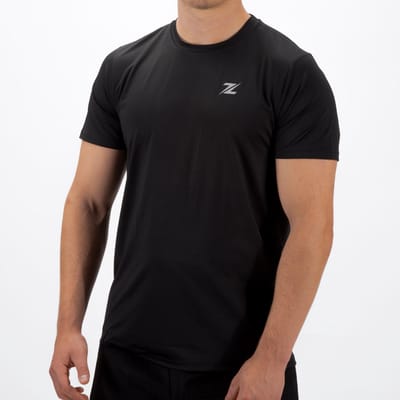 ZEUZ Sport T-Shirt Heren - Sportkleding Man - Fitnesskleding - Jongens Kleding voor Fitness, CrossFit & Gym - Zwart - Maat XXL