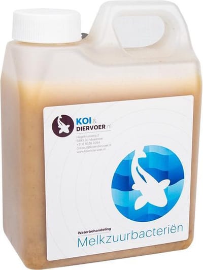 Vivani Melkzuurbacteriën voor vijverwater en koi 1 liter