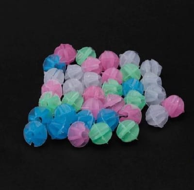 Akyol - Fiets spaakkralen 36 stuks - glow in the dark - spaakkralen - - fietskraal kinderfiets -spaakkralen voor een kinderfiets- spaakkralen kinderen- fietskralen -fietskralen kind -spaakkraal kinderen - gekleurde spaak kralen-