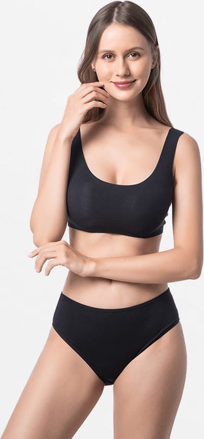 Cheeky dames slip Micro Modal vanta zwart