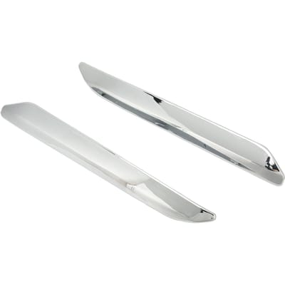 2 stuks Voorbumperstrip Links Rechts Anti-kras Chroom Zilver Vervanging voor Citroen C5 X7