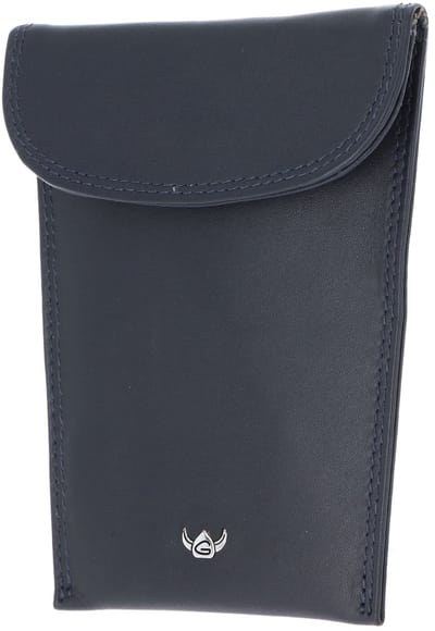 Golden Head Leren sleutelgeval Polo RFID Protect Schlüsseletui 5155 Marineblau donkerblauw