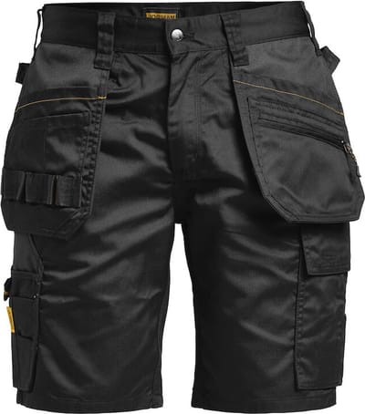 Jobman Practical 2722 Korte Werkbroek Holsterpockets - Mannen - Zwart - 62