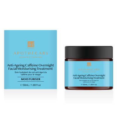 Dr. Botanicals Anti-aging gezichtsbehandeling met cafeïne voor de nacht, hydraterende crème 50 ml