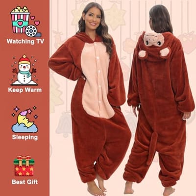 Unisex Pandajumpsuit voor Volwassenen - Dieren Onesie voor Cosplay, Halloween en Carnaval