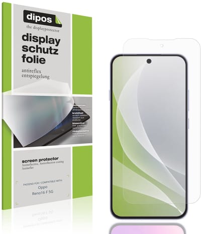 dipos – 4x Matte Beschermfolie geschikt voor Oppo Reno16 F 5G | Krasbestendige & antireflecterende Screenprotector Ultra-Thin