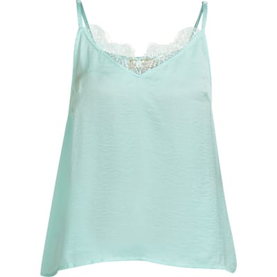 Mymo Kanten topje Dames aqua