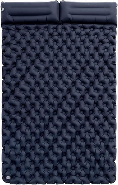 Opvouwbare Picknickdeken Air Matras Opblaasbare Matras Draagbare Camping Mat Double Slaapbord Ultralight Folding Bed Travel Slaap Mat Zelfopblaasbare Luchtmatras(United States)