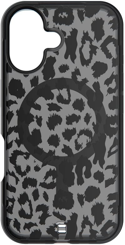 BodyGuardz Ace Pro hoesje iPhone 16 Plus – Opstaande randen voor camera & scherm – Zacht, ergonomische bumper met antislip grip – Ingebouwde MagSafe-ring - Zwart