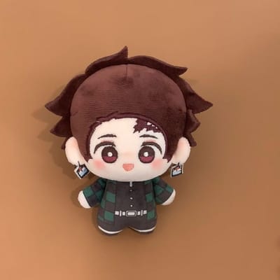10cm Anime Demon Slayer Kimetsu No Yaiba Pluche Kamado Tanjiro Agatsuma Zenitsu Hashibira Inosuke Tomioka Giyuu Bedel Poppen Speelgoed 10cm